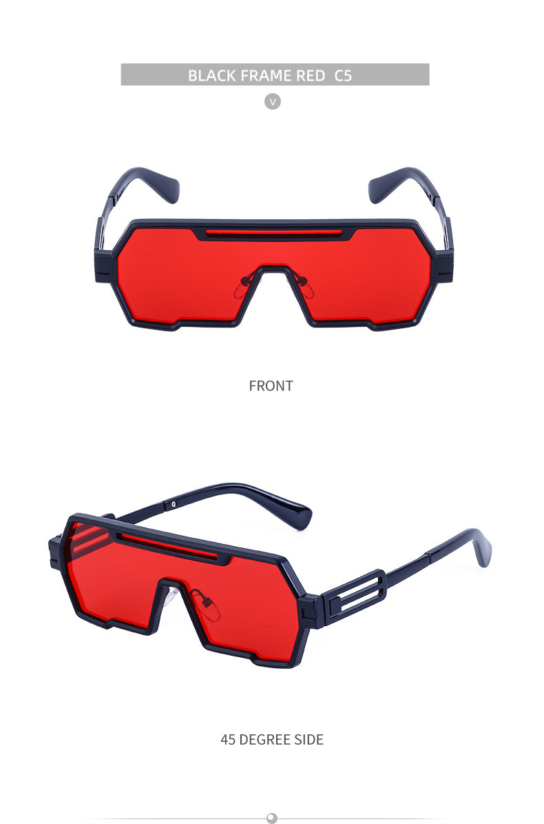 Retro Steampunk Irregular Sunglasses