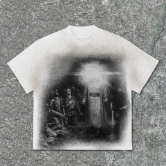 Jesus Light Lighting People 100 Cotton Short Sleeve T-shirt