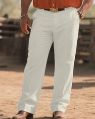 Western Denim-Men's Plus Size Western Skull Symmetrical Print Short Sleeve Shirt Pants Suit