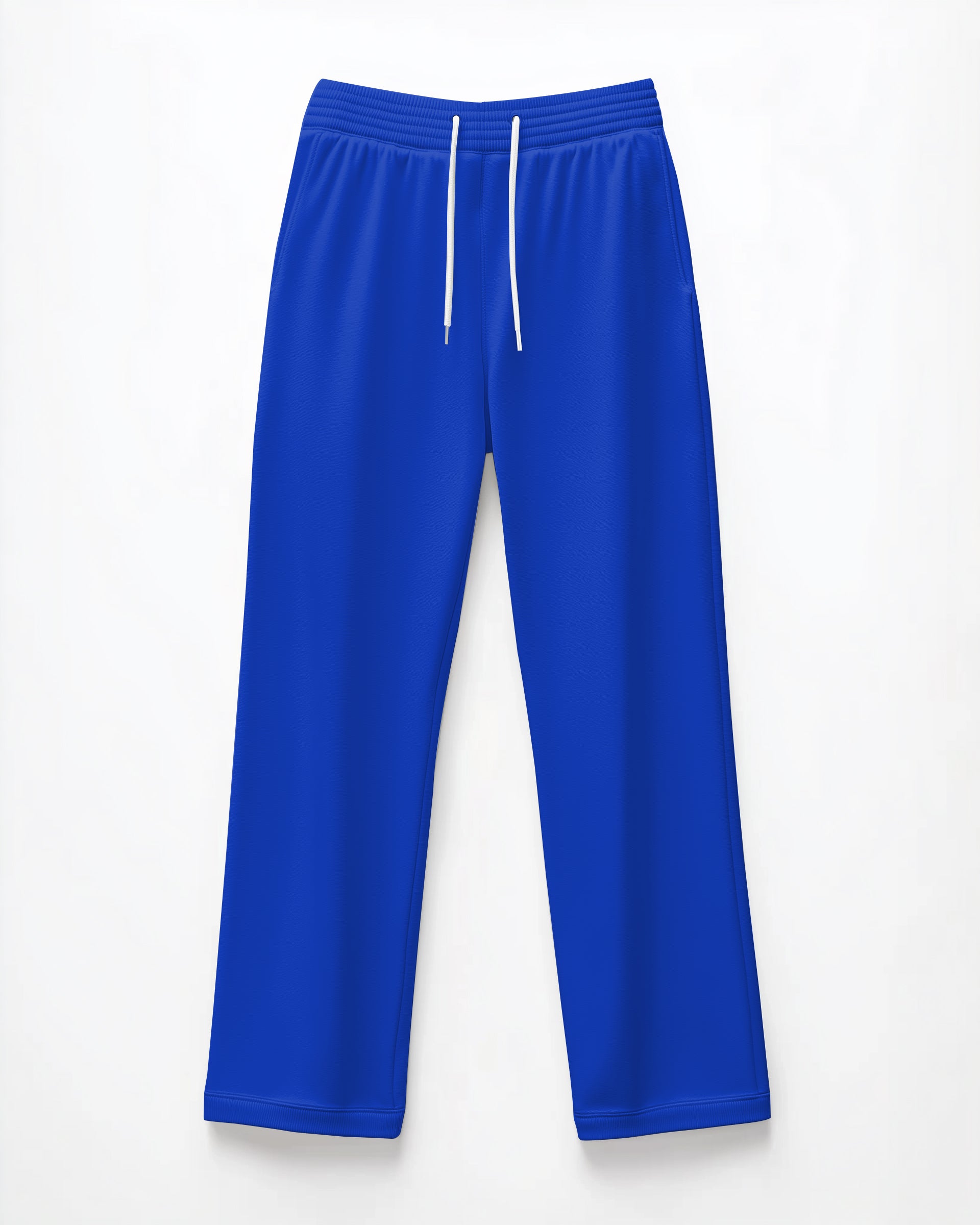 Big Men's Loose Straight Drawstring Sweatpants with Pocket