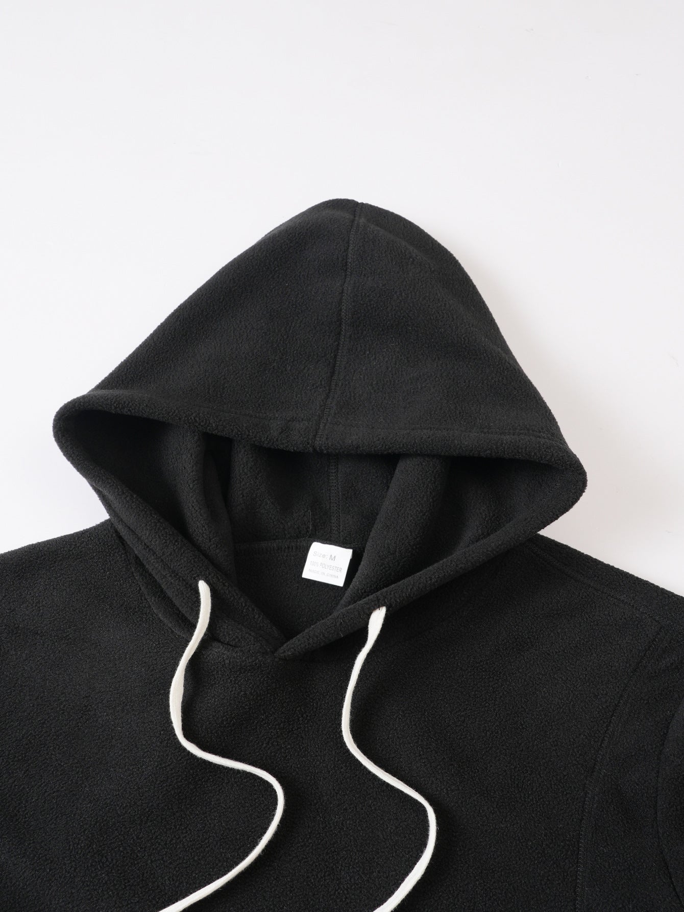 S-2XL Autumn And Winter Hooded Men's Casual Coral Fleece Sweatshirt Coat