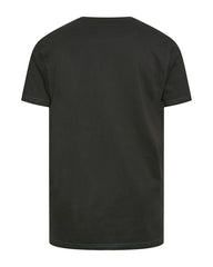 100% Cotton-Black Hawaiian Skull Flowering Men's Plus Size Short Sleeve T-Shirt