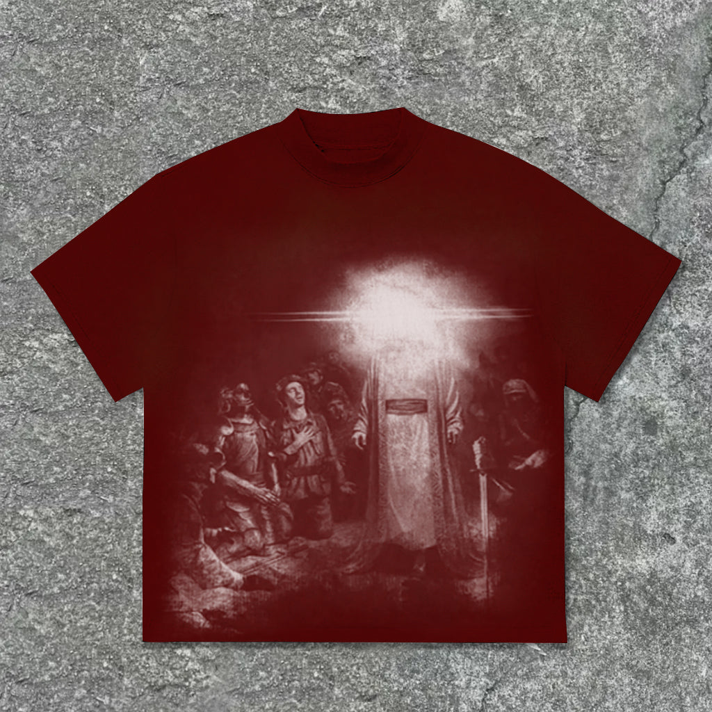 Jesus Light Lighting People 100 Cotton Short Sleeve T-shirt