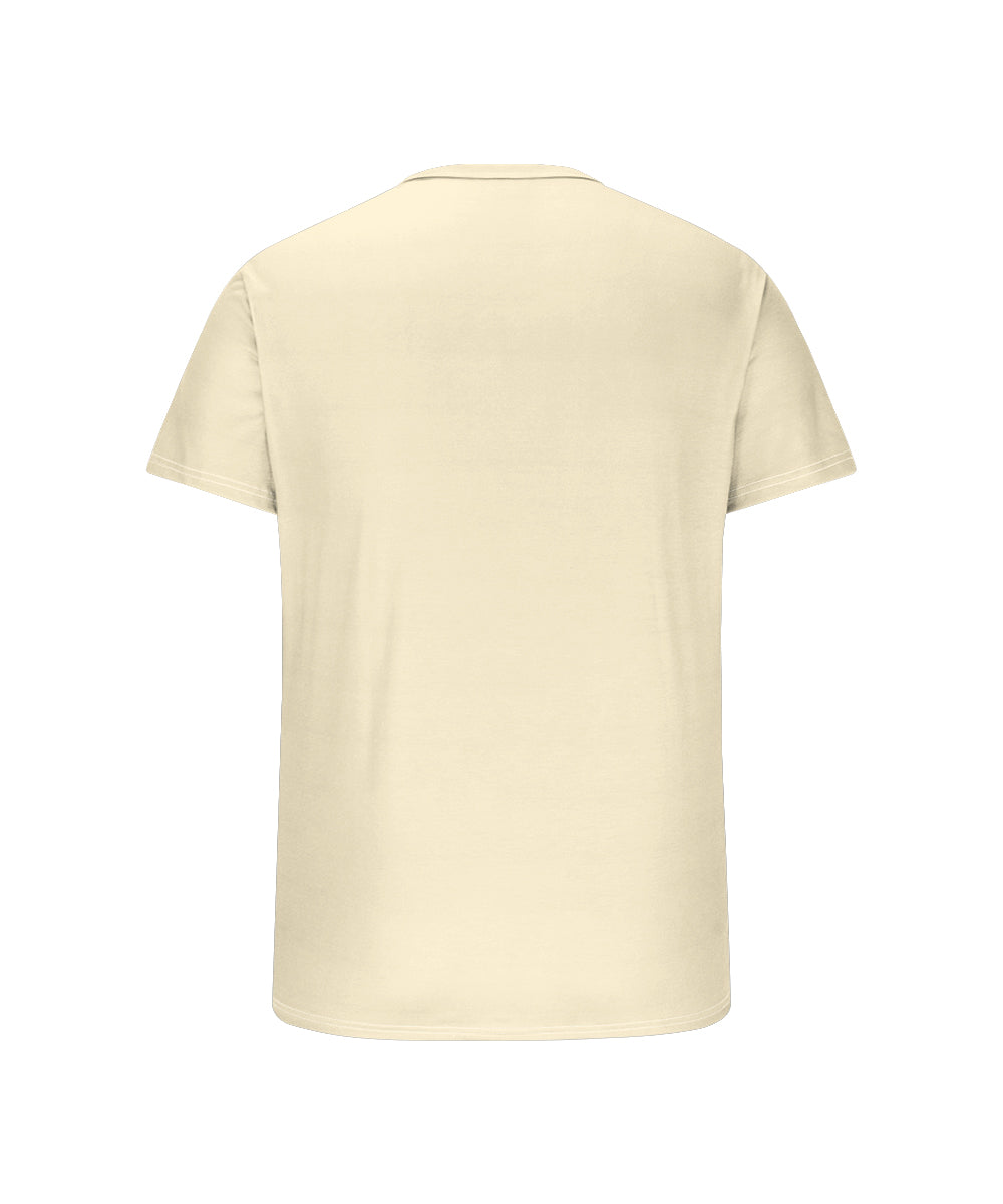 Men's Plus Size Casual Daily Yellow Plaid Letter Print Henry Collar Button Short Sleeve T-Shirt
