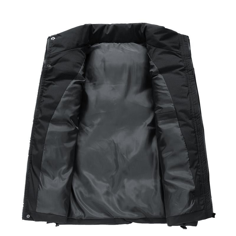 KZZ Mens Vest Jacket Warm Sleeveless Jackets
