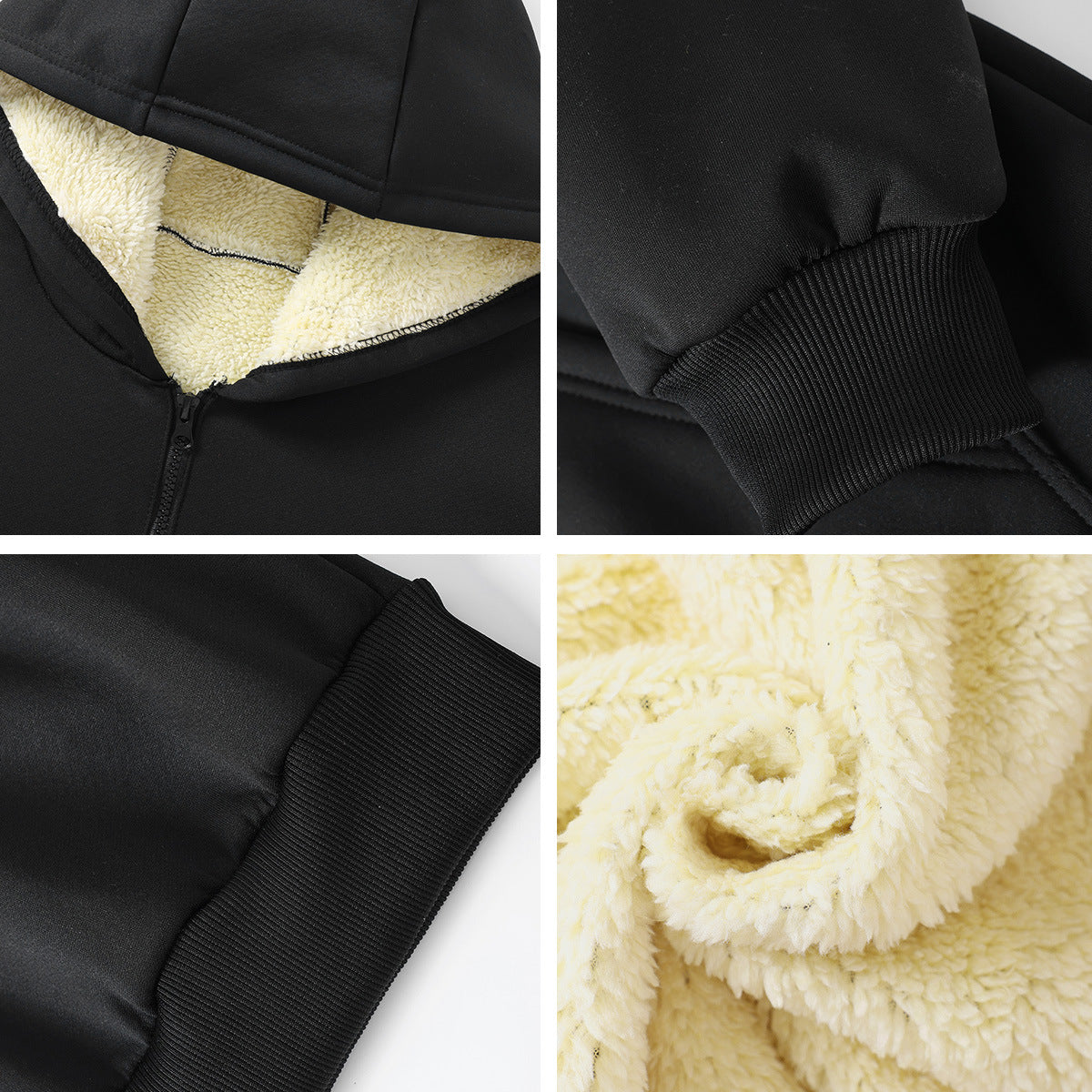 🔥Christmas 50% Off Exclusive ✨Men's Casual Pullover Sweatshirt, Half-Zip with Thickened Quarter-Zip, Fleece Lining