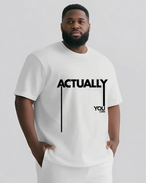 Your Limits Are 90% Mental Actually You Can Striped 2-Piece T-shirt Set