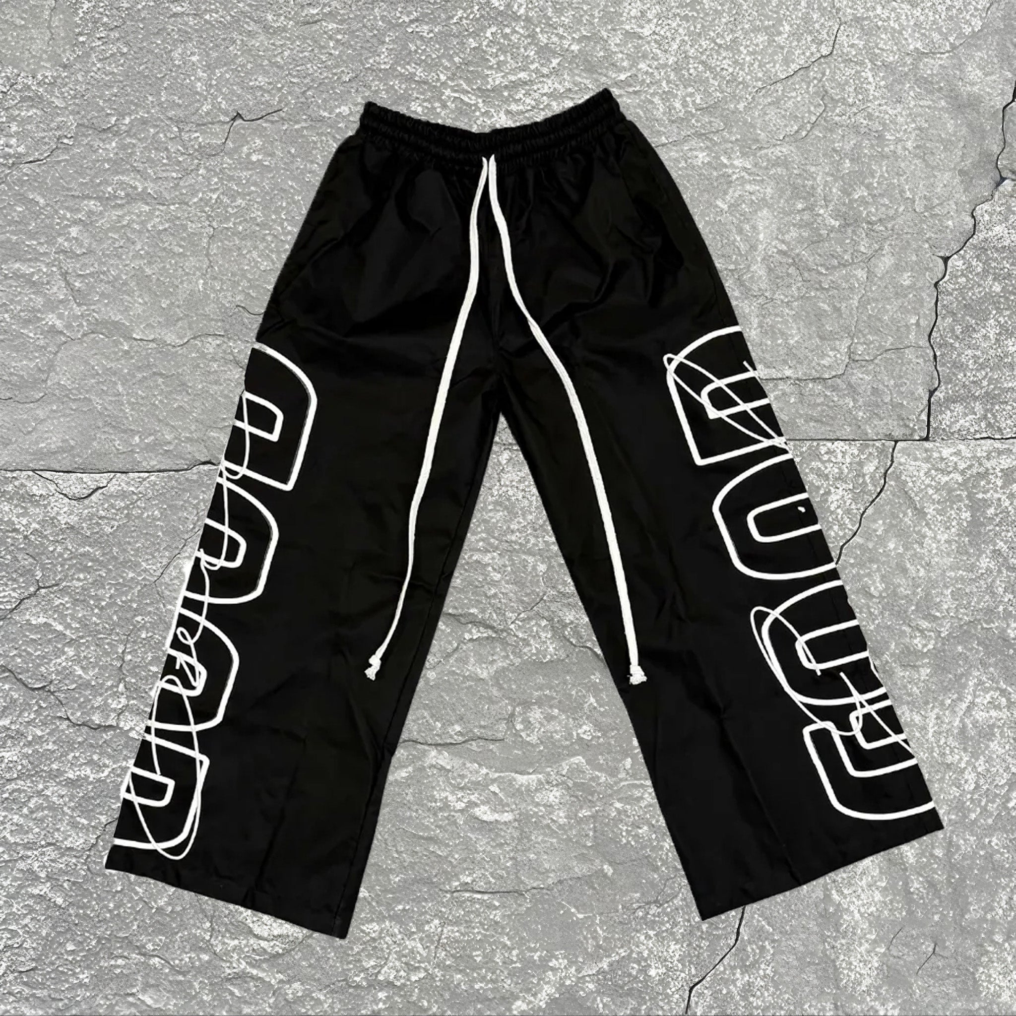Plus Size Men's Daily Casual Sports Rebel Runners Pants