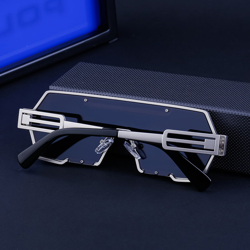 Retro Steampunk Irregular Sunglasses
