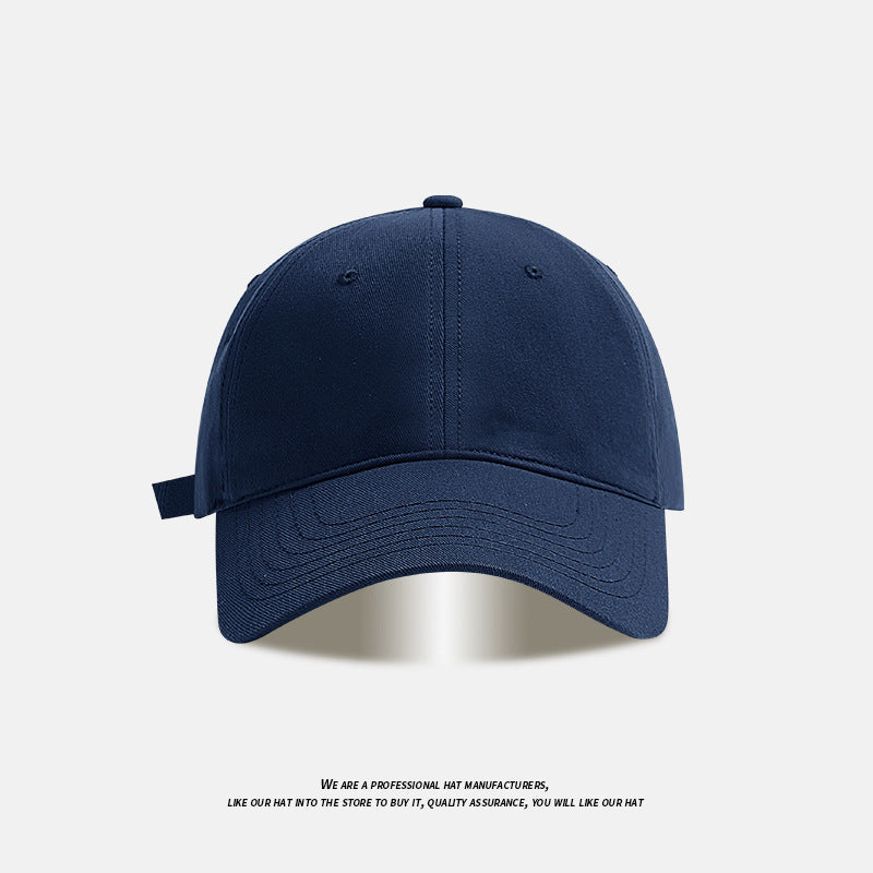 Simple Joker Solid Color Big Head Baseball Cap Cap
