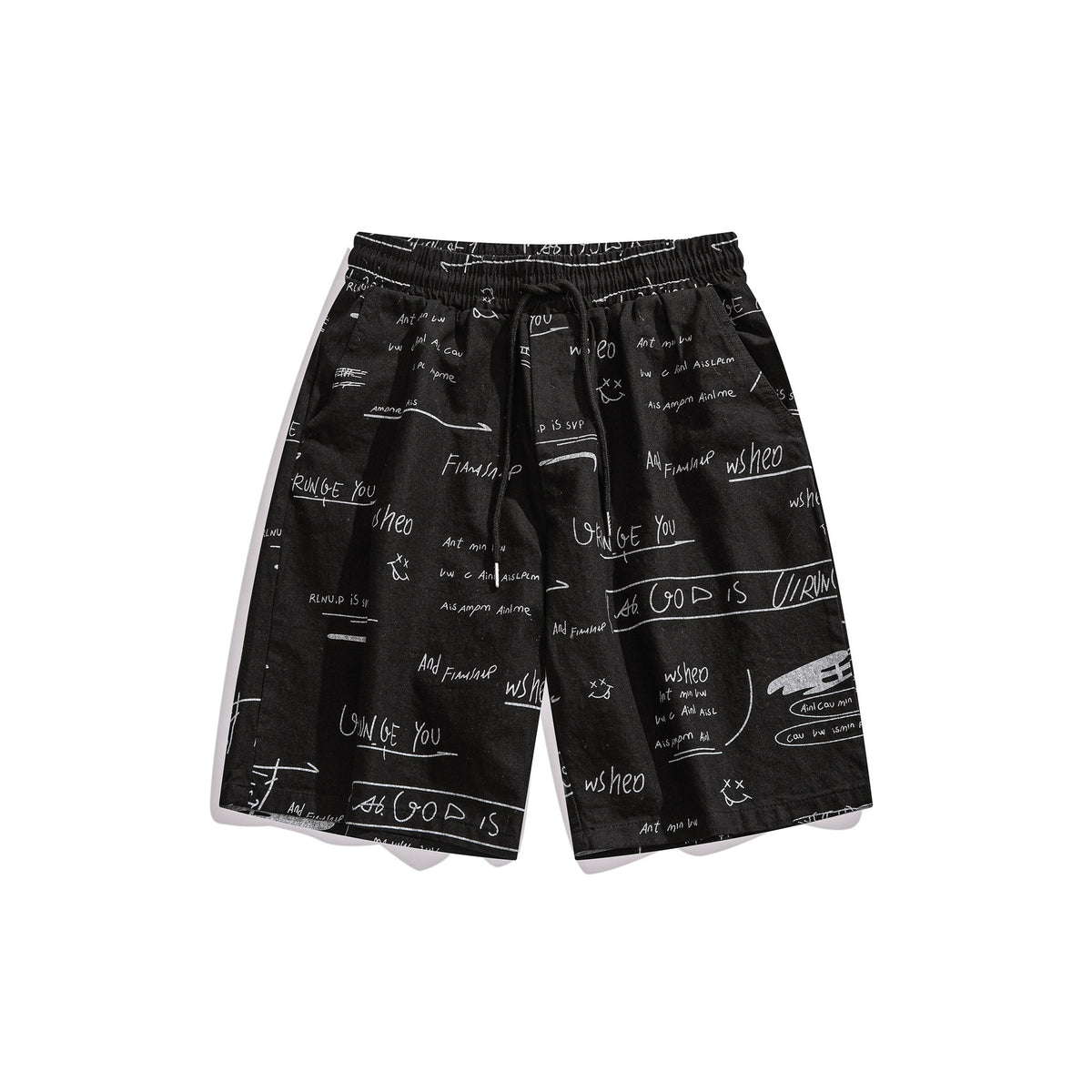 Plus Size Sports Street  Style Shorts