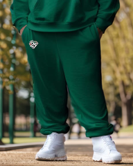 Men's Plus Size Malcolm X College Hoodie and Sweatpants Two Piece Set