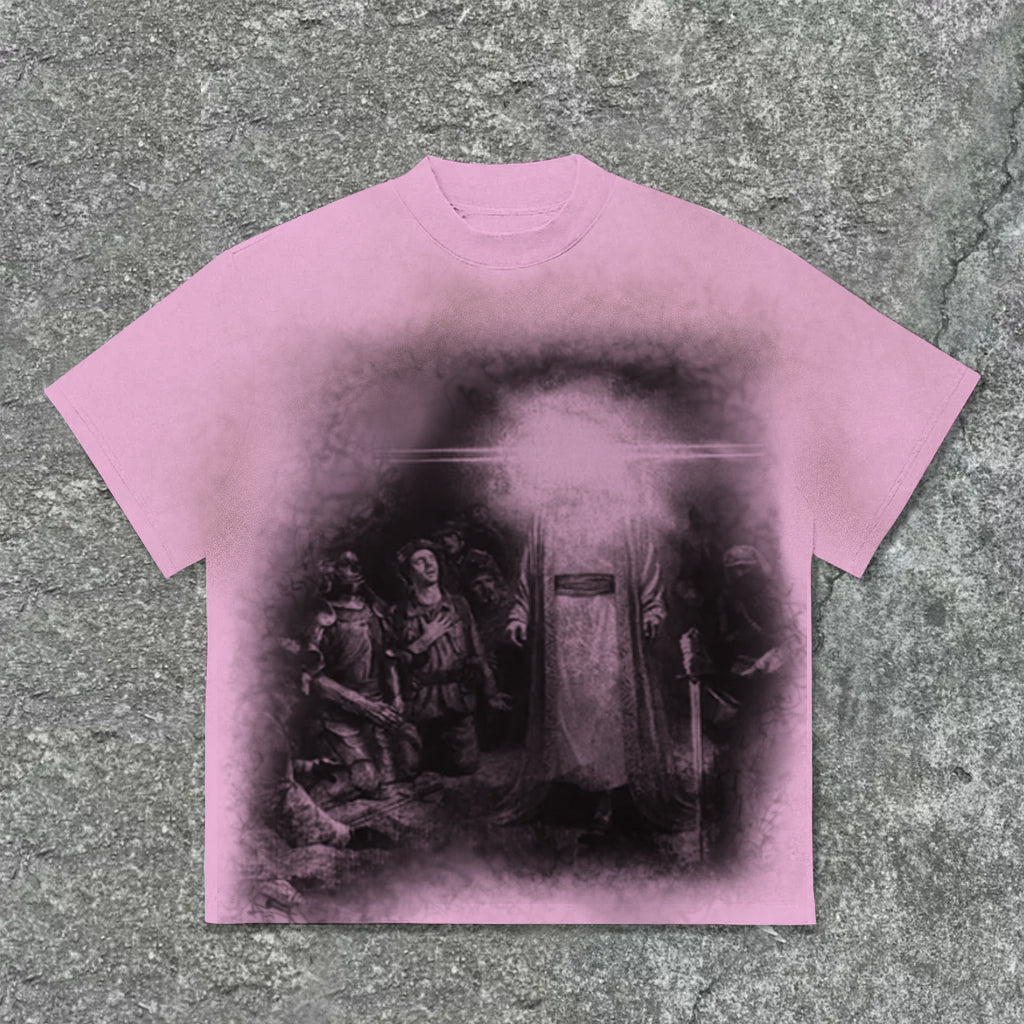 Jesus Light Lighting People 100 Cotton Short Sleeve T-shirt