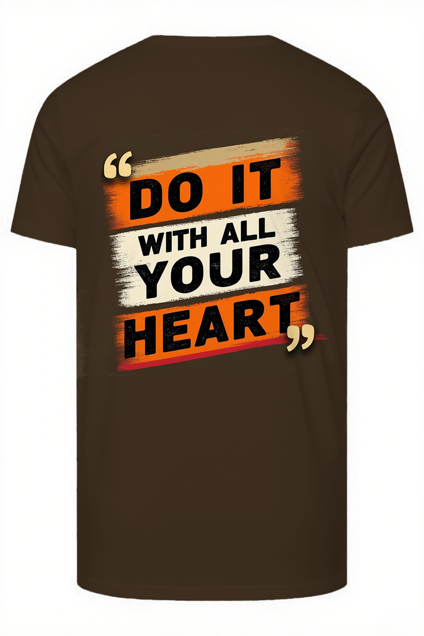 Do It with All Your Heart 2-Piece T-shirt Set
