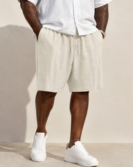 M-5XL Maillard Color Shorts Thin Shorts