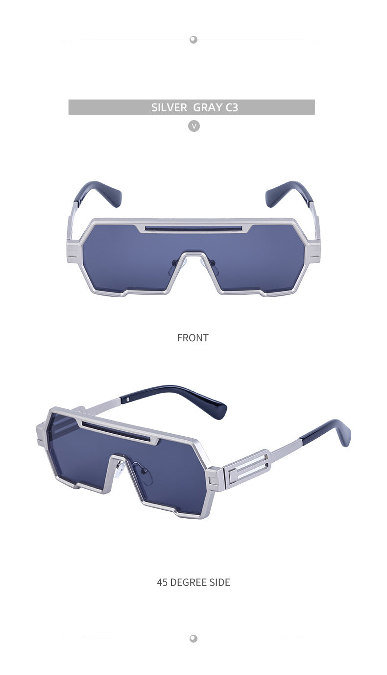 Retro Steampunk Irregular Sunglasses
