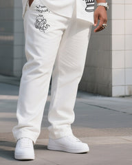 Big Boy Must Have 2025 Popular High-grade Printed Figure Short Sleeve Shirt Trousers Suit
