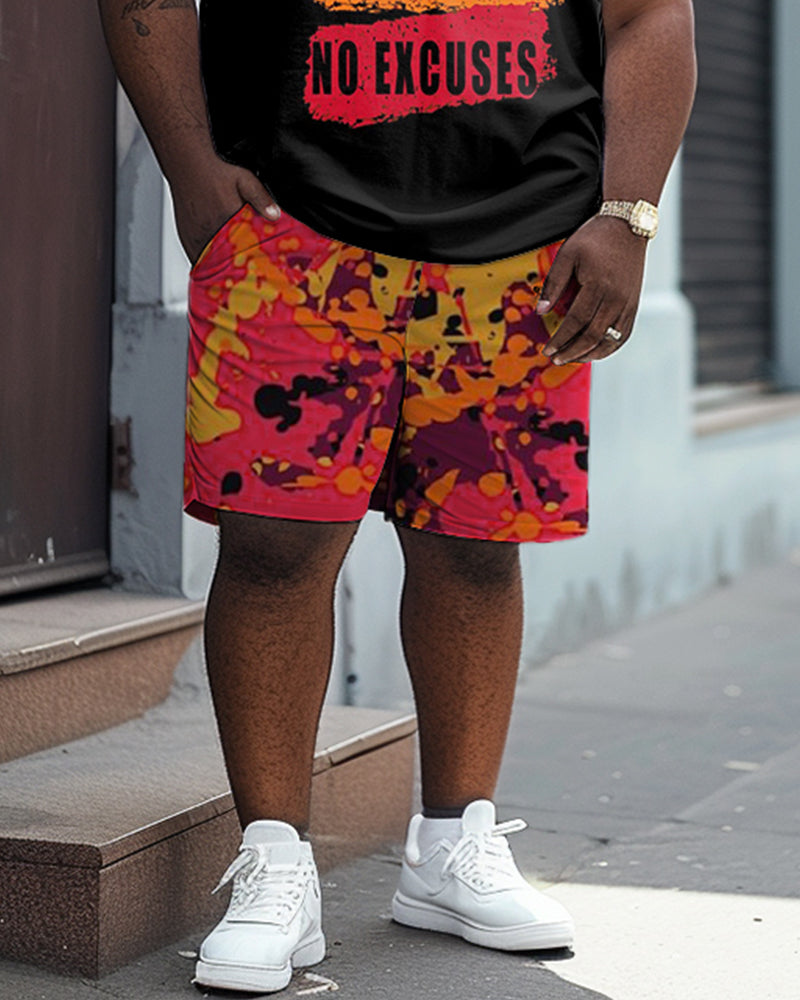 No Fear Letters Personalized Printed Large Men's Suit