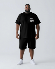 Tomorrow Is Never Guaranteed Do It Today T-shirt 2-Piece Set