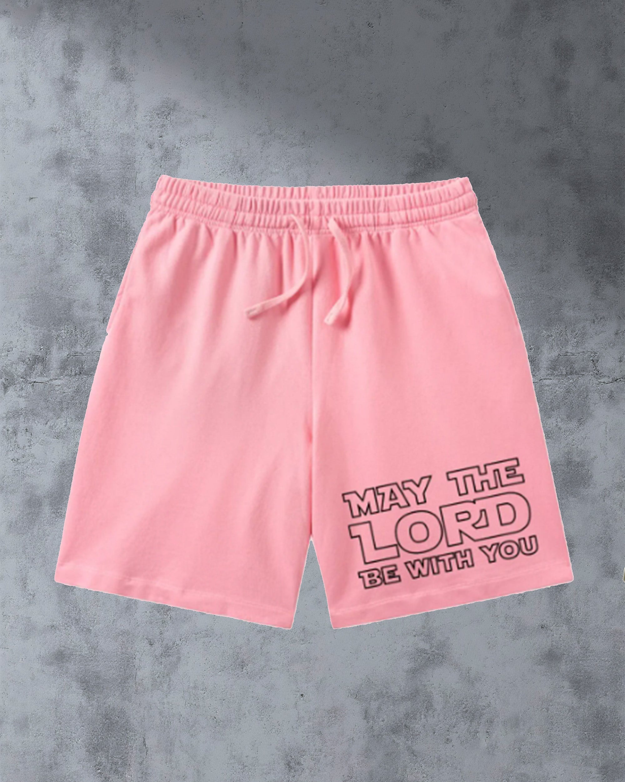 Big & Tall Men's May The Lord Be With You Summer Shorts