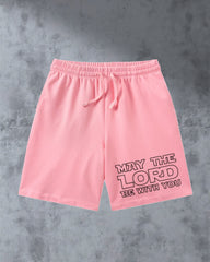 Big & Tall Men's May The Lord Be With You Summer Shorts