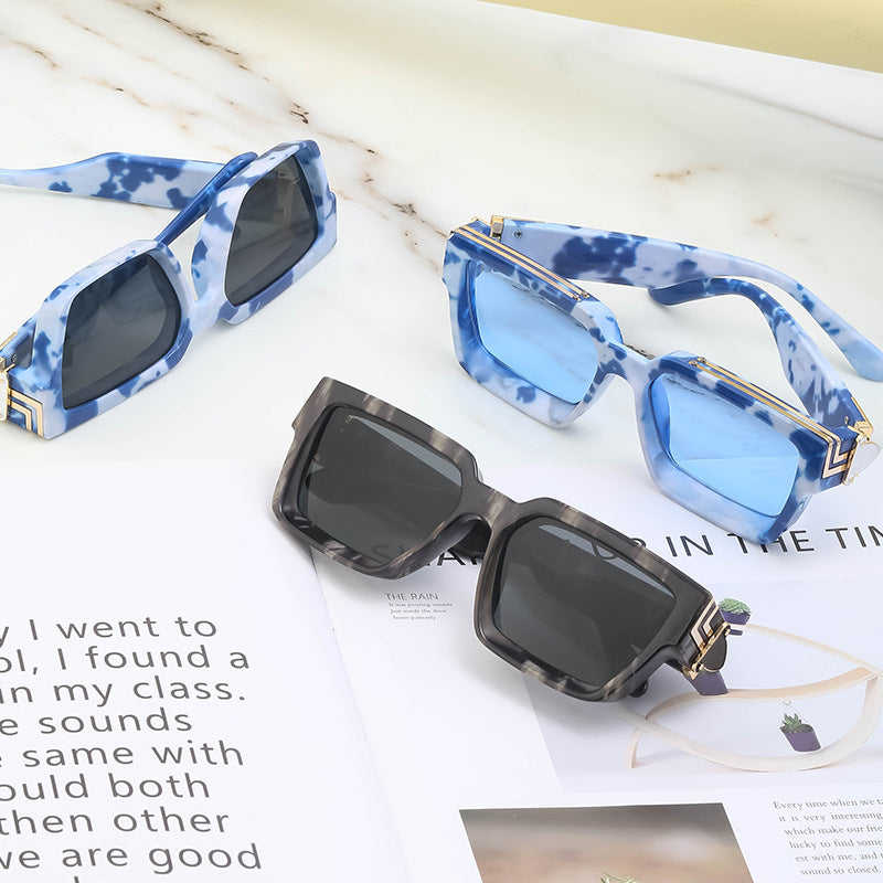 Men's Fashion Box Sunglasses Sunglasses