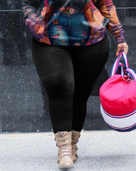 Women's Plus Size Butterfly Curly Women Hoodie Set