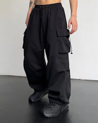 Big & Tall Men's Casual Quick-drying Overalls Sports Pants S-5XL