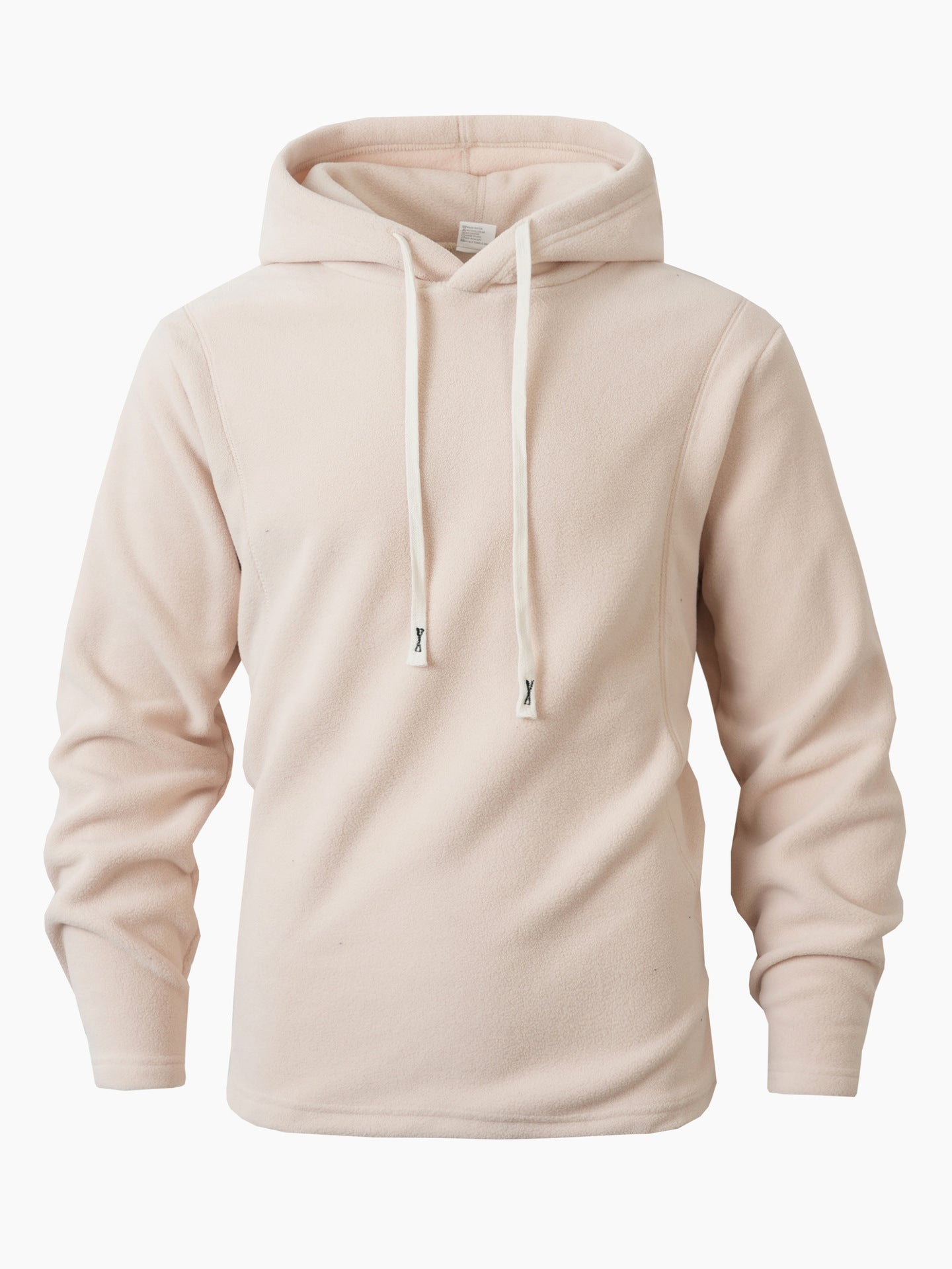 S-2XL Autumn And Winter Hooded Men's Casual Coral Fleece Sweatshirt Coat