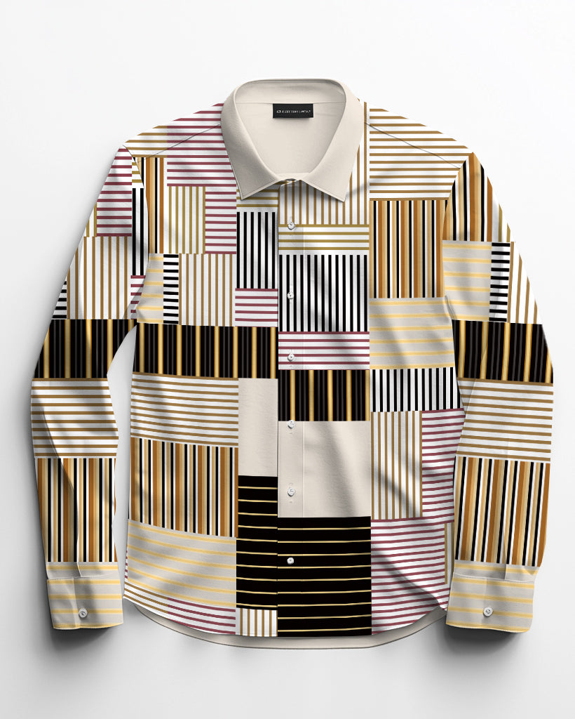Big Men's Color Block Stitching Gradient Long Sleeve Walking Set