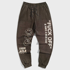 Street Style Plus Size Men's Casual Vintage Trousers
