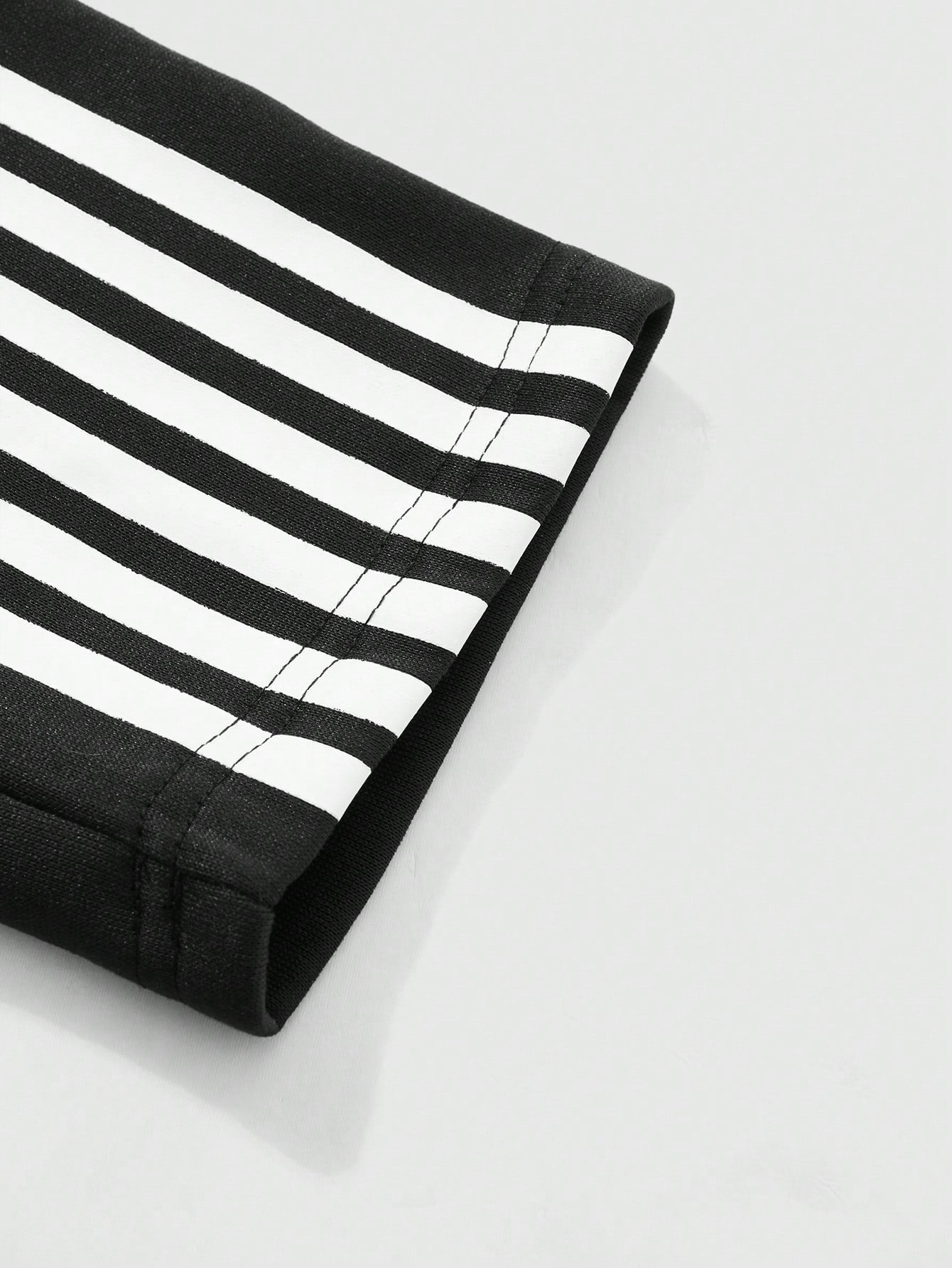 Big Man's Motorcycle Style/nightclub Striped Color Block Printed Short Sleeve Shirt Trousers Suit