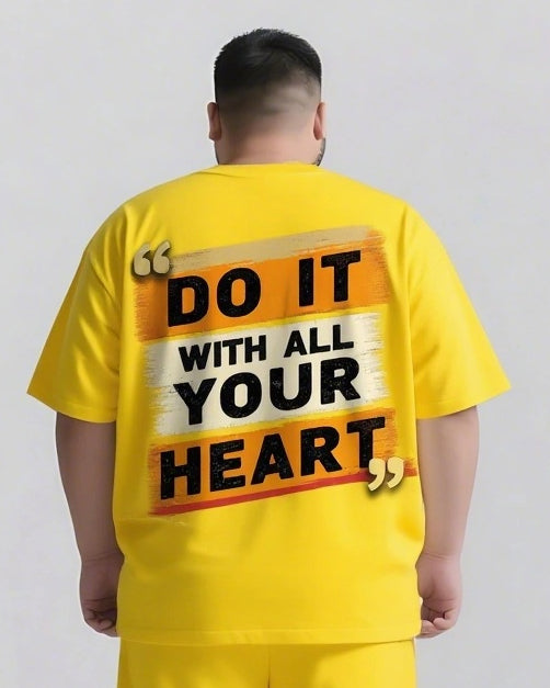 Do It with All Your Heart 2-Piece T-shirt Set