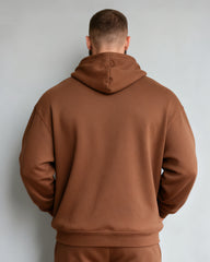 Big & Tall Men's Vintage Medusa Head Print Cardigan Hoodie