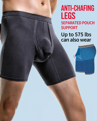 L-6XL Men's Extended Sports Separation Anti-wear Sports Boxer Pants