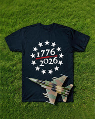 Five-pointed Star T-shirt To Commemorate The 250 Anniversary Of The Founding Of The United States