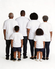 1776-2026 USA 250th Anniversary Flag Print Family Short Sleeve T-Shirt