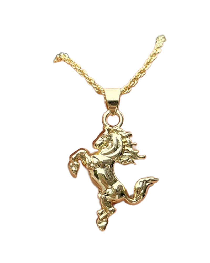 18K Gold-plated Horse Element Series Multi-style Necklace