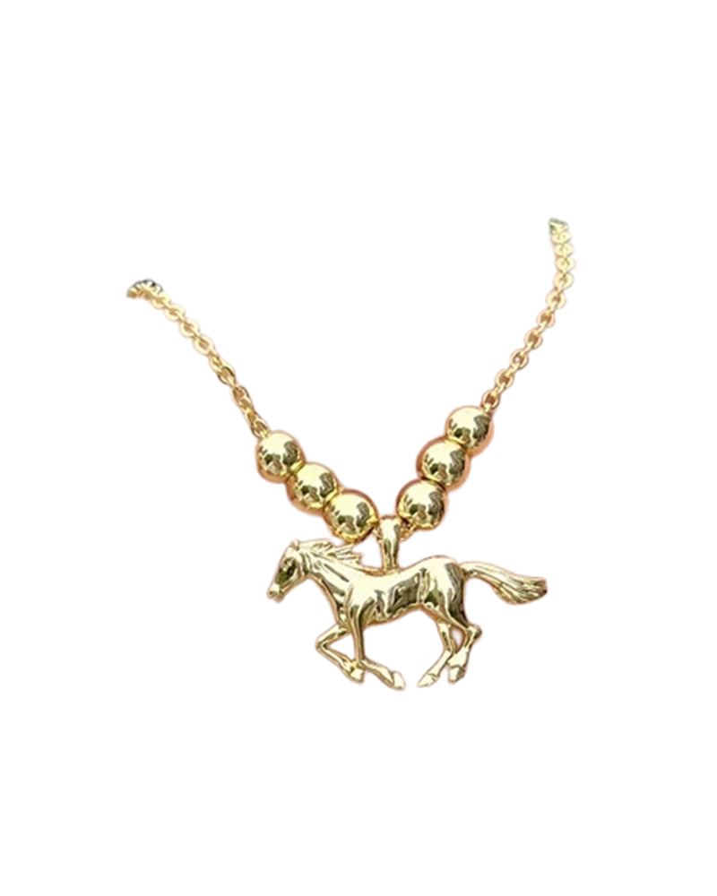 18K Gold-plated Horse Element Series Multi-style Necklace