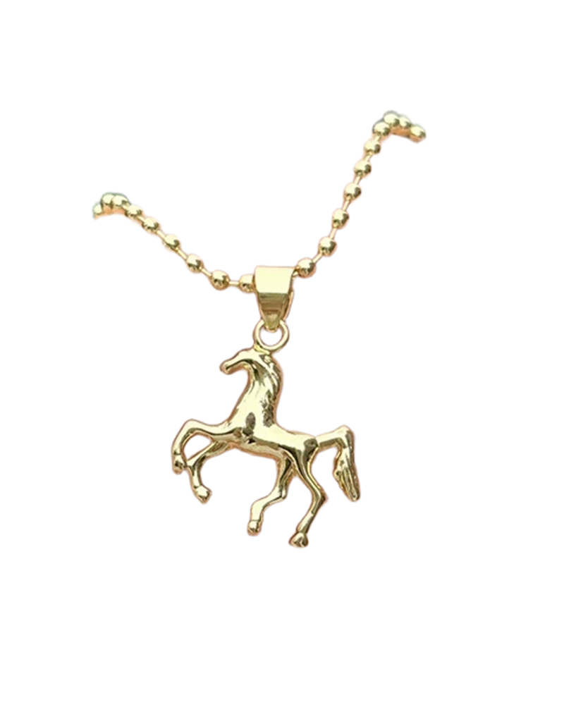 18K Gold-plated Horse Element Series Multi-style Necklace