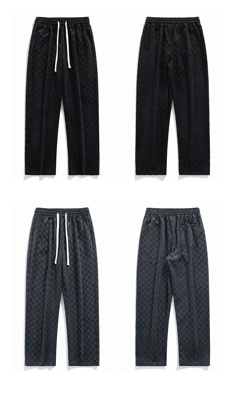 Big & Tall Men's Corduroy Straight Casual Pants M-4XL