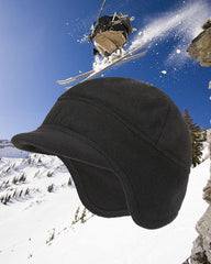 Fleece Short-brimmed Cap Warm Windproof Hat