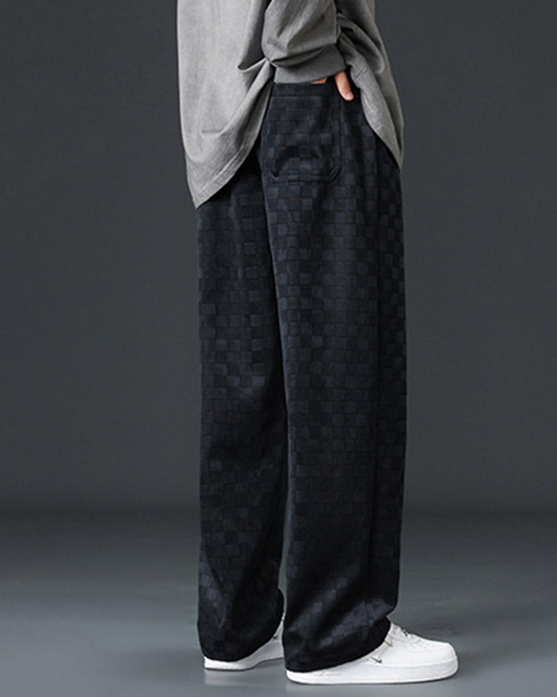 Big & Tall Men's Corduroy Straight Casual Pants M-4XL