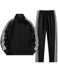 S-6XL Plus Size Casual Sports Suit Two-piece Set