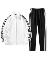 S-6XL Plus Size Casual Sports Suit Two-piece Set