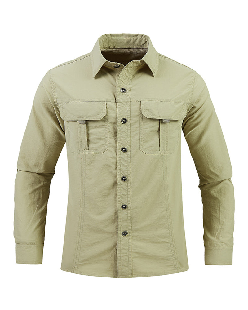 M-5XL Outdoor Quick Dry Ice Shirt