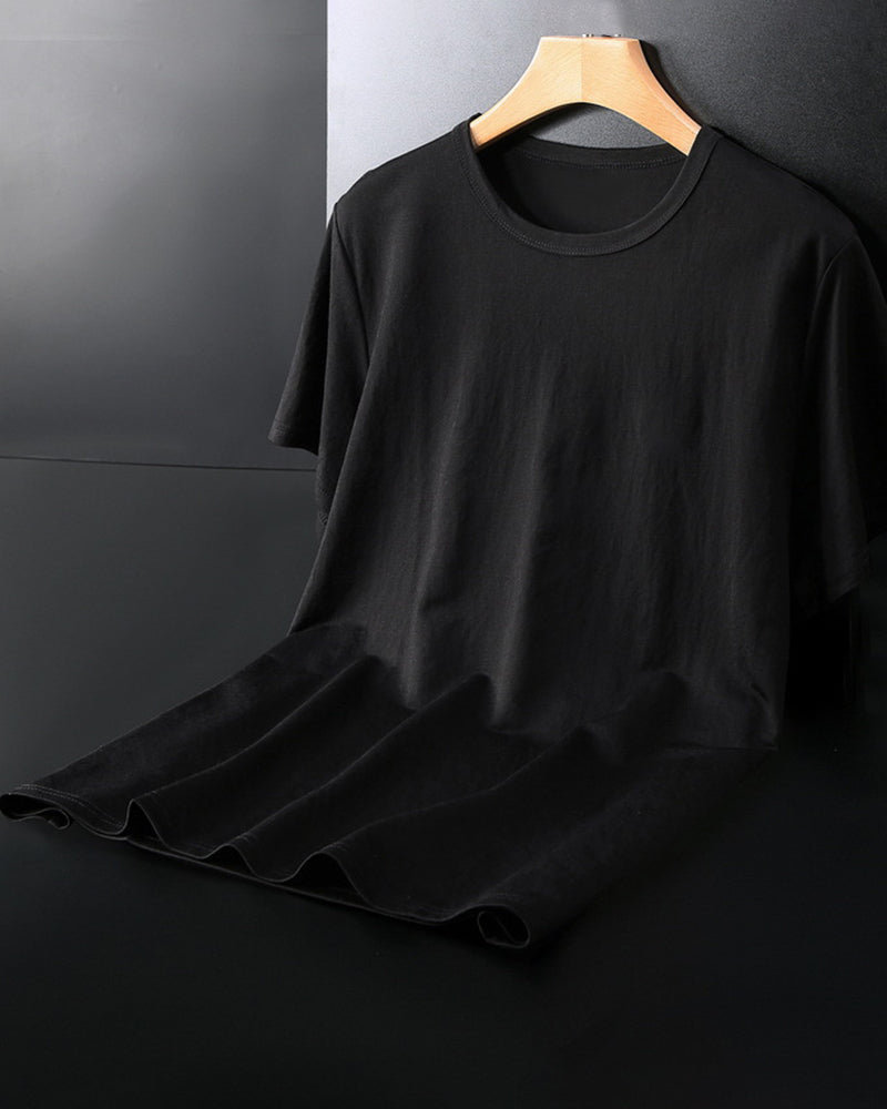 L-10XL Plus Fertilizer Increase Cotton And Linen T-shirt