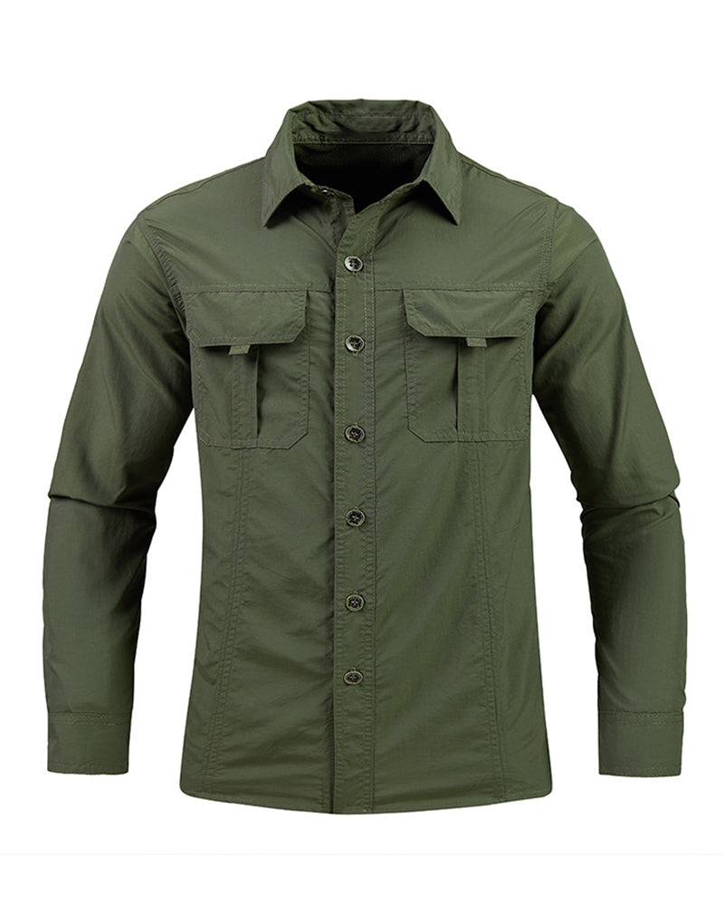 M-5XL Outdoor Quick Dry Ice Shirt