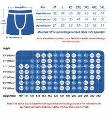 L-6XL Men's Extended Sports Separation Anti-wear Sports Boxer Pants