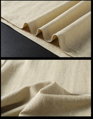 L-10XL Plus Fertilizer Increase Cotton And Linen T-shirt